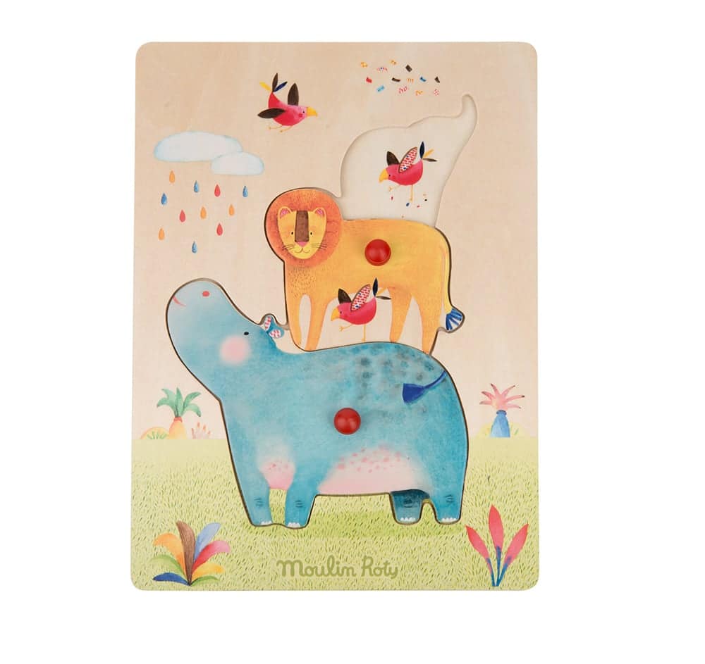 Les Papoum animal puzzle - Image 2