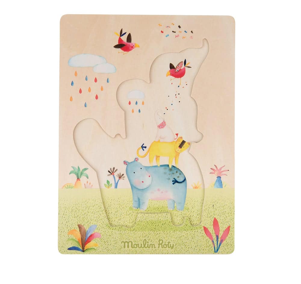 Les Papoum animal puzzle - Image 4