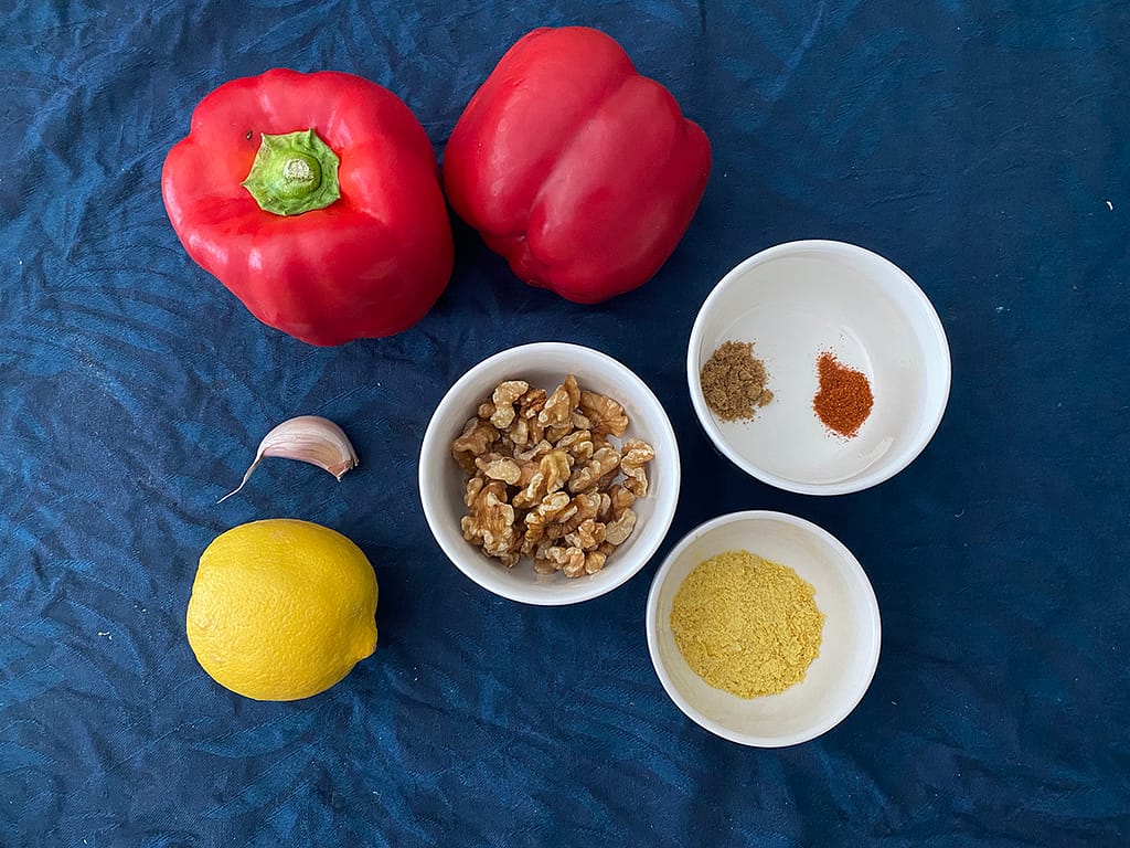 spicy capsicum dip ingredients