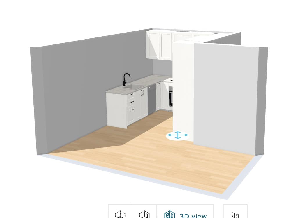 view from the front door