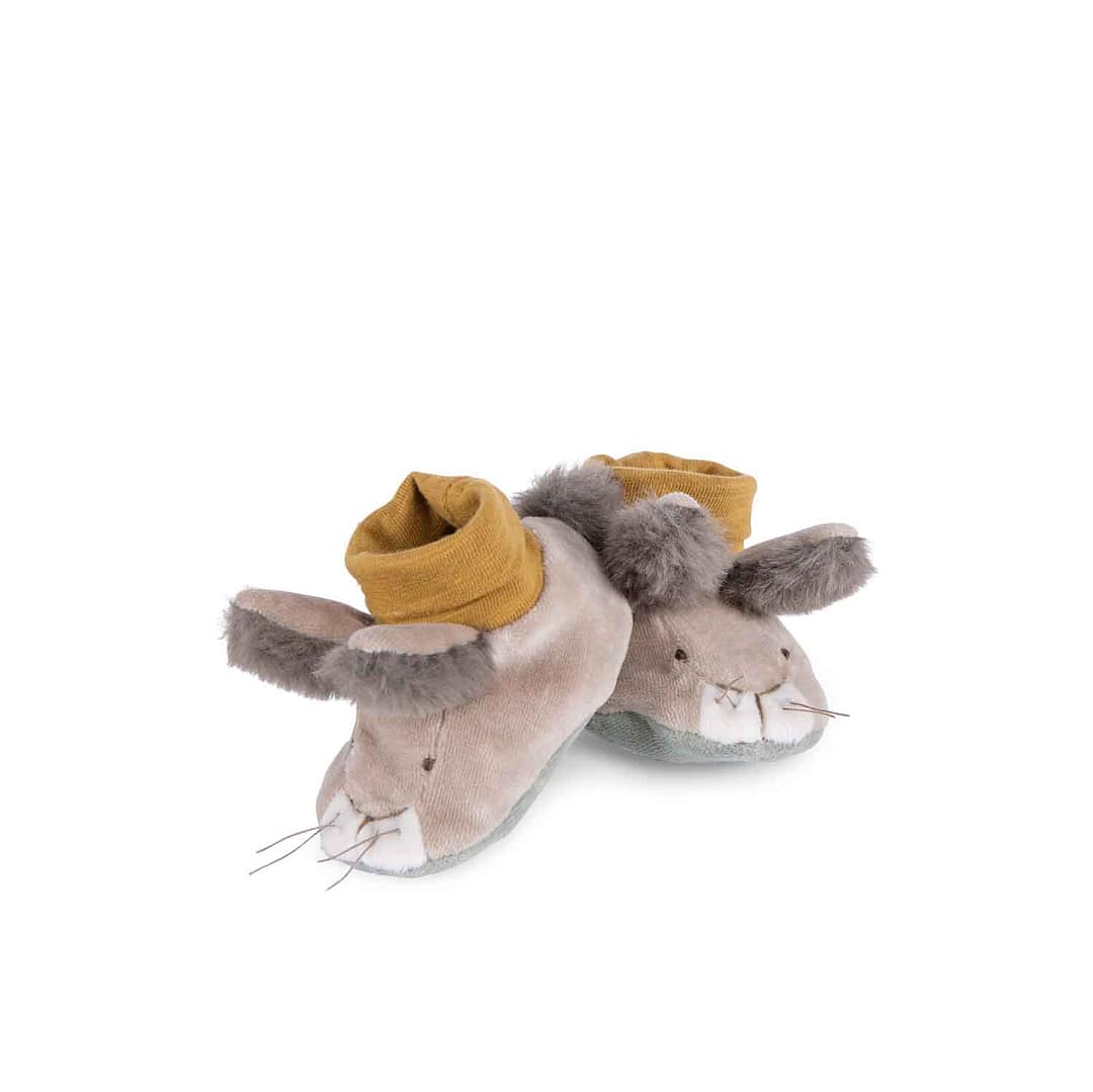 Trois Petits Lapins rabbit baby slippers - Image 3
