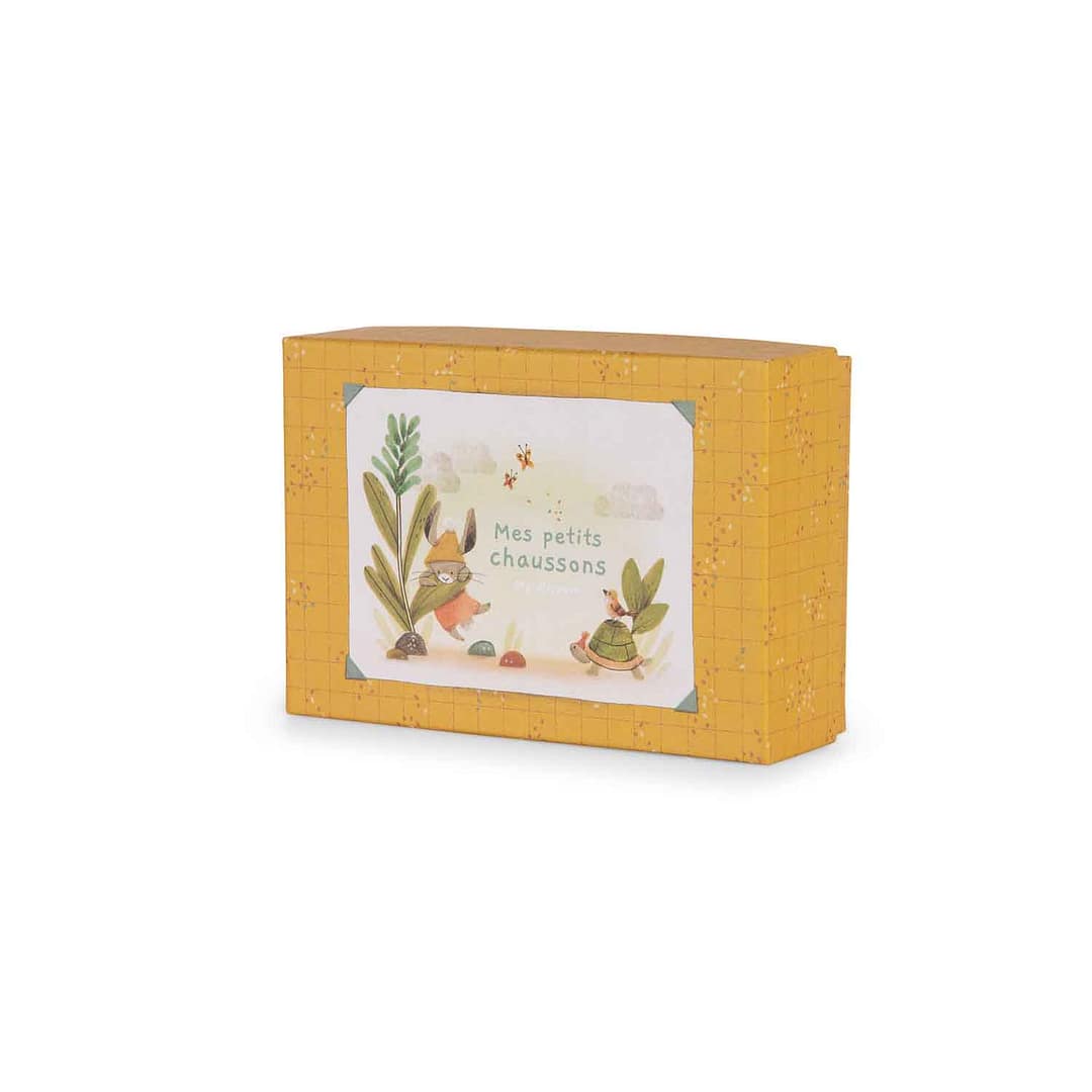 Trois Petits Lapins rabbit baby slippers - Image 2