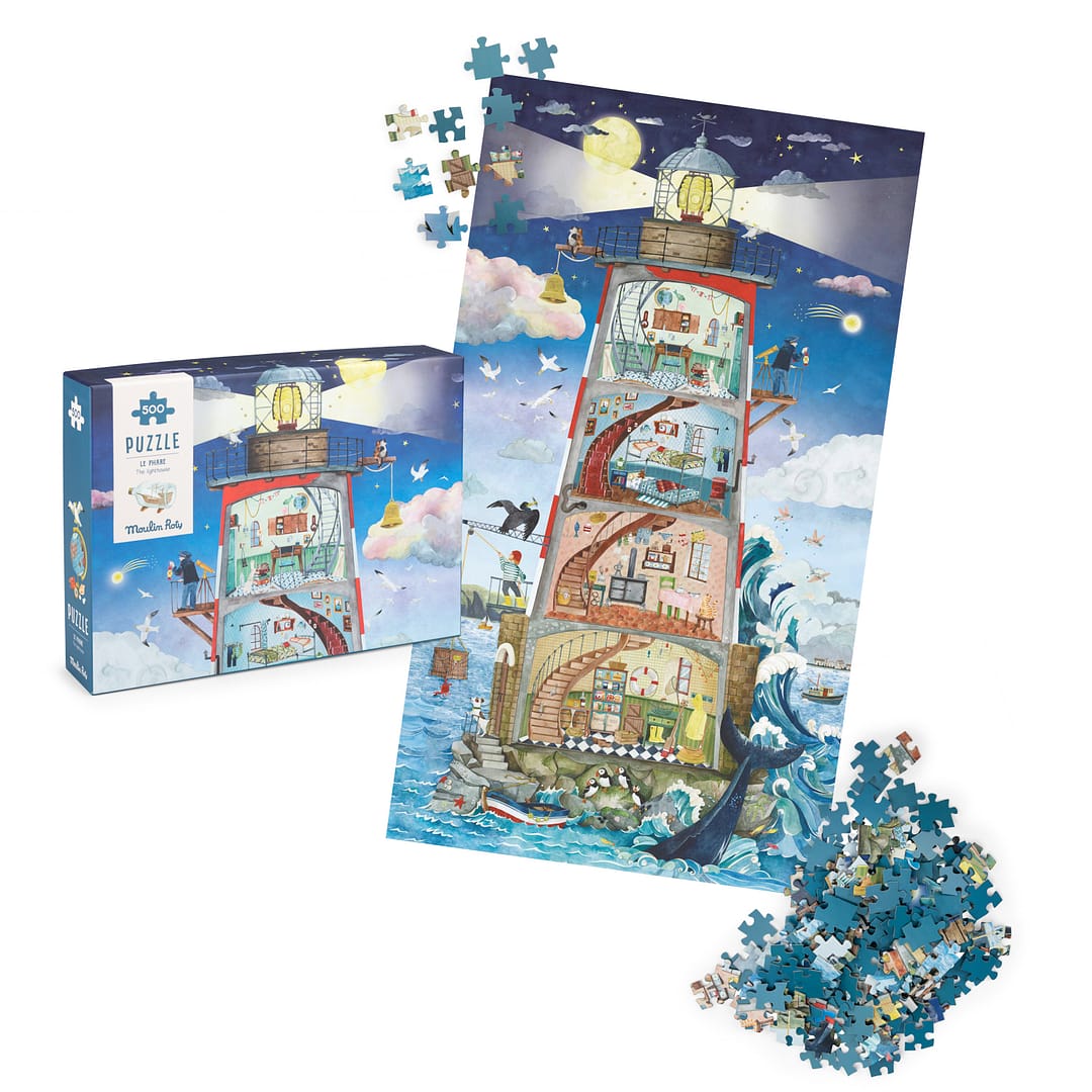 Le Jardin lighthouse puzzle - Image 2