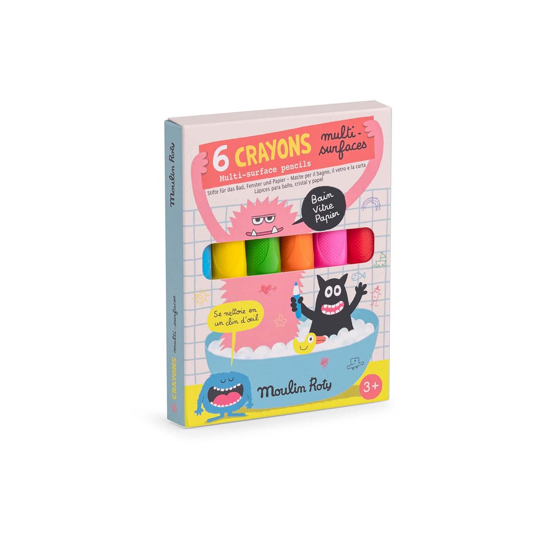 Les Schmouks 6 multi-surface crayons - Image 3