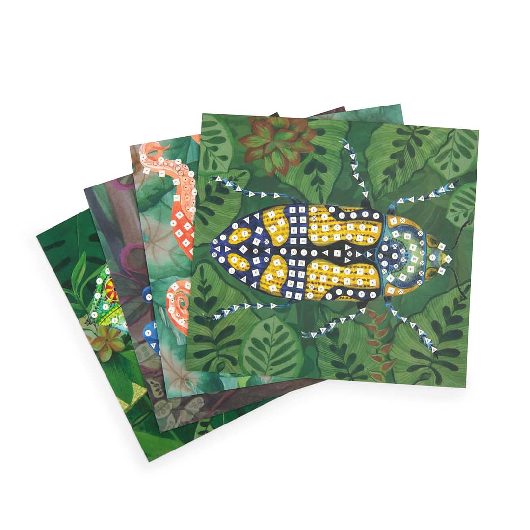 Autour du monde mosaic craft kit - Image 3