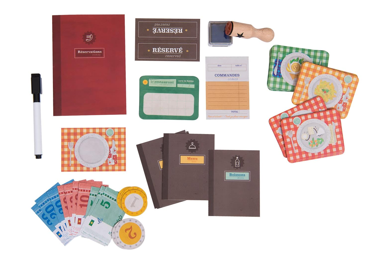 Les coffrets metiers - restaurant set - Image 3