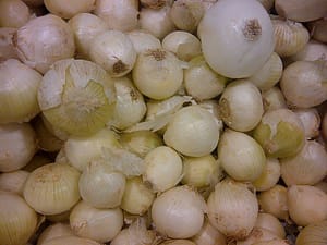 white onions