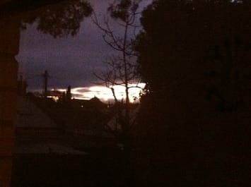 winter solstice sunset 2016