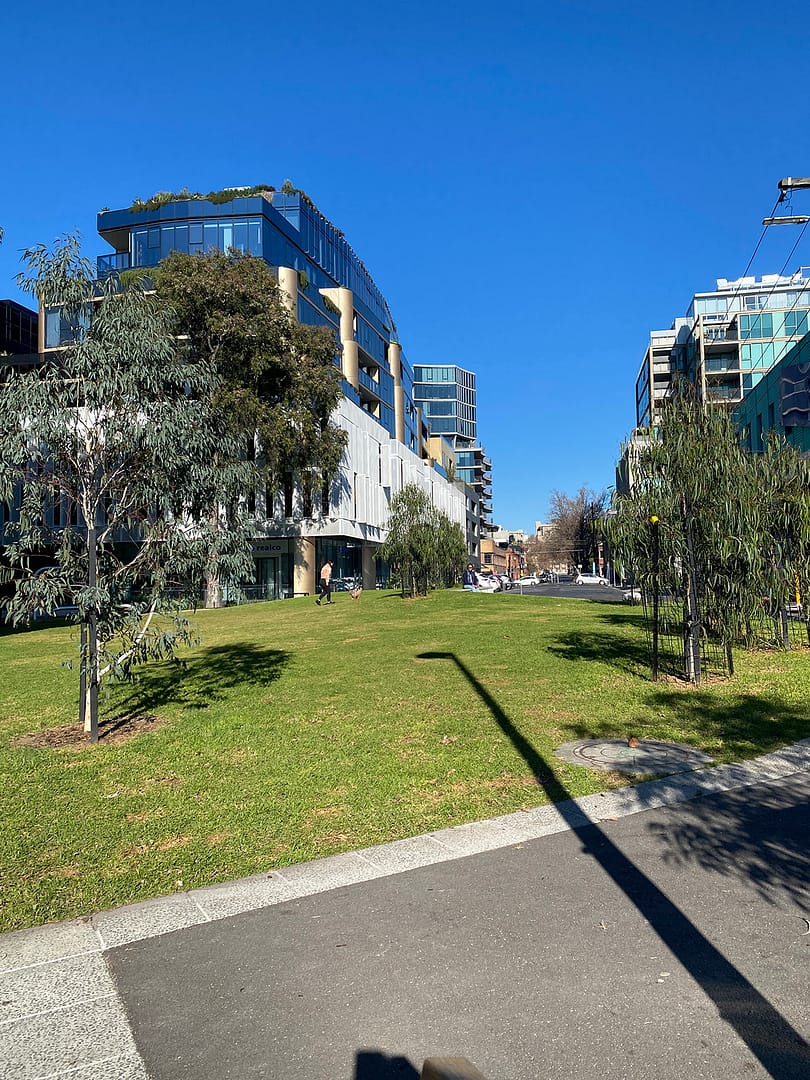park next to two birds cafe collingwood