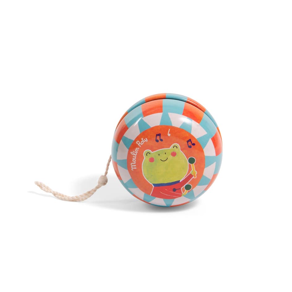 Les Jouets metal frog yo-yo
